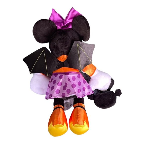 Disney Store Minnie Mouse Halloween Bat Plush - Picture 4 of 7